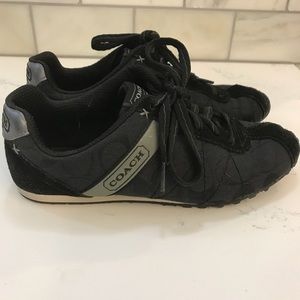 COACH Renata Signature Sneakers - Black